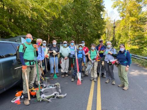 Trail Tramps Group photo.