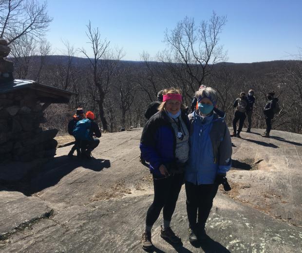 Sue Barbuto hike. Photo by Sue Barbuto