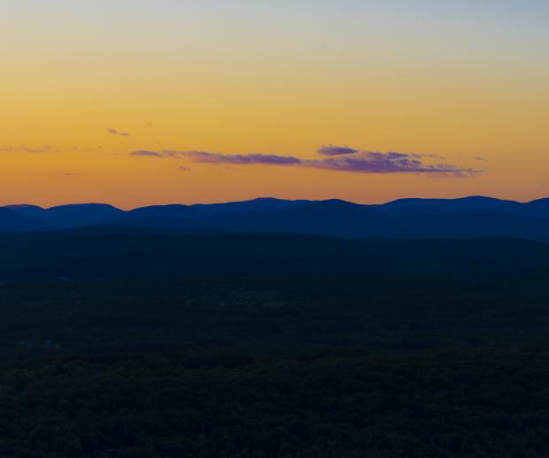 Catskill Sunset. Photo by Steve Aaron