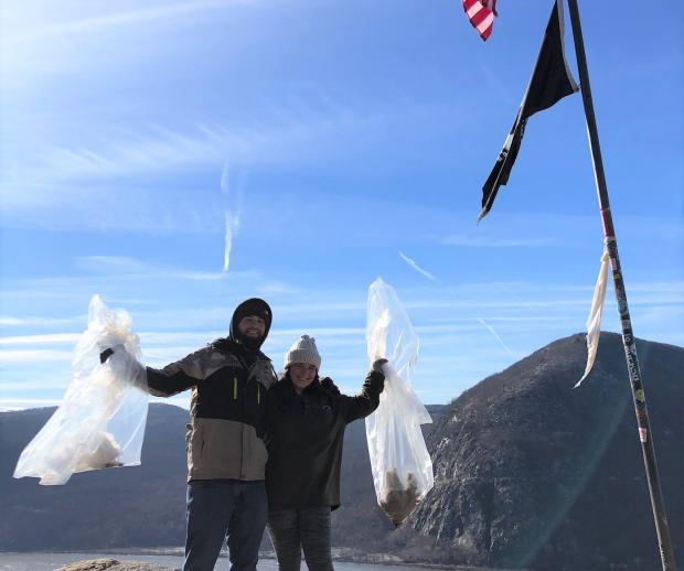 OptOutside Breakneck Ridge Clean-up. Photo by Diana Richards.