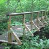Bridge on trail at Closter Nature Center - Photo by Daniel Chazin