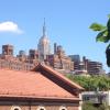 View of NYC skyline with Empire State Building from the High Line Elevated Park - Photo Frank Fernandez