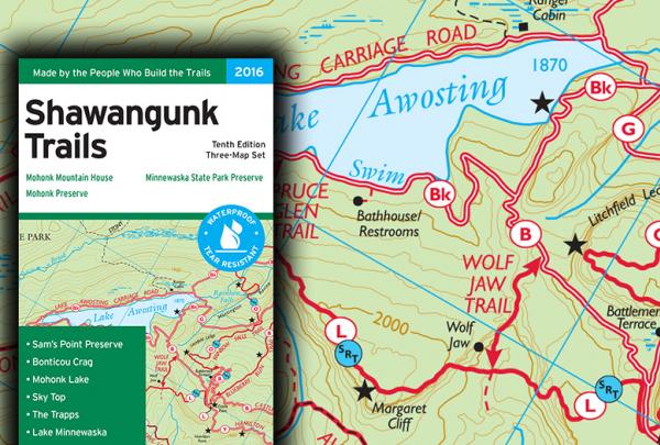 Shawangunk Trails Map Sample