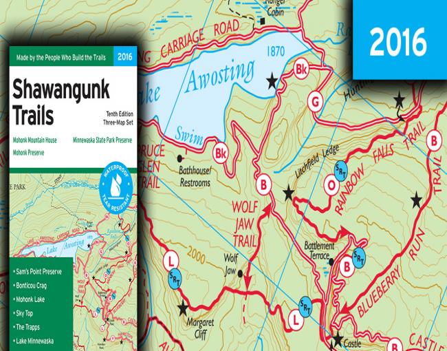 Shawangunk Trails Map Sample