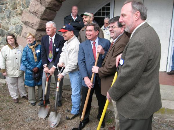 Groundbreaking at Darlington Schoolhouse